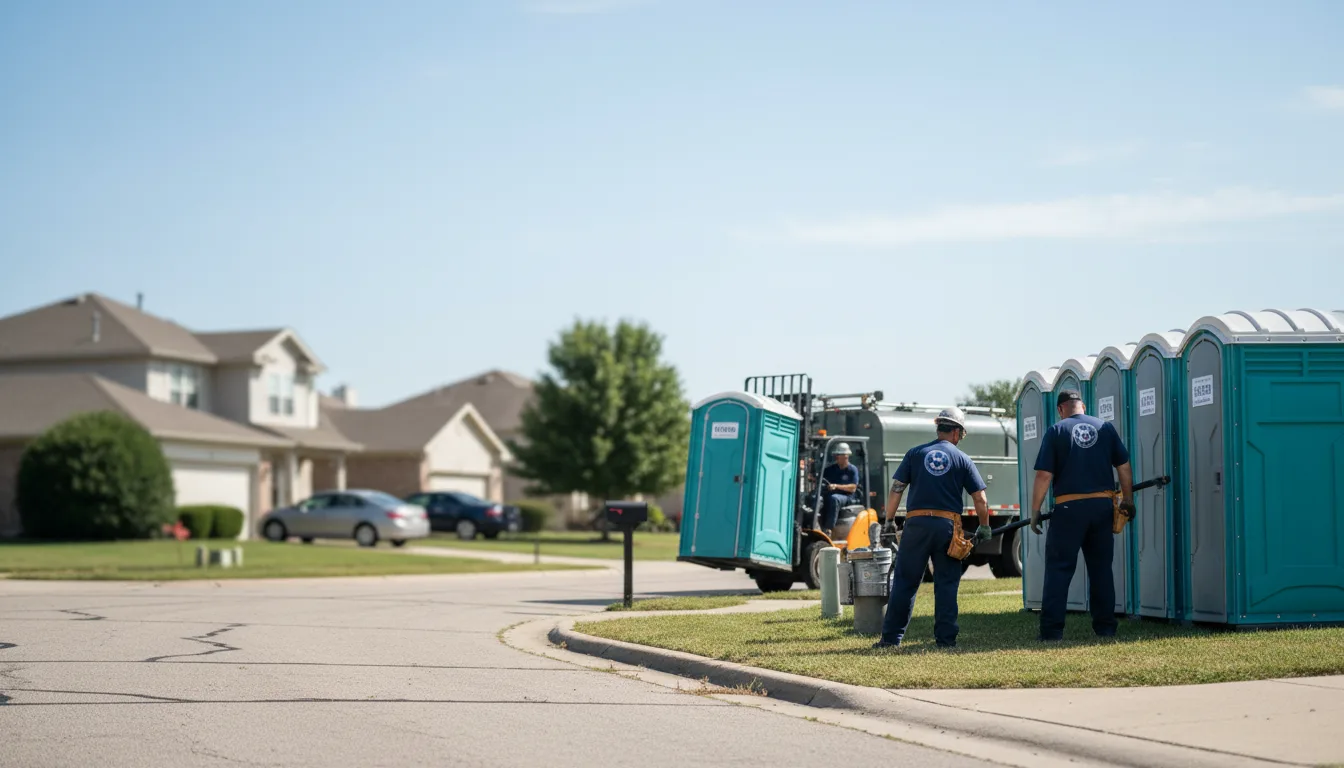 Porta Potty Rental in Streetsboro, OH near me
